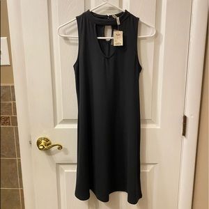 NWT Junior’s Mock Chocker Fit and Flare Dress